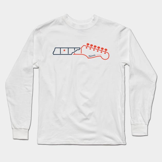 Music City Long Sleeve T-Shirt by ryanvatz
